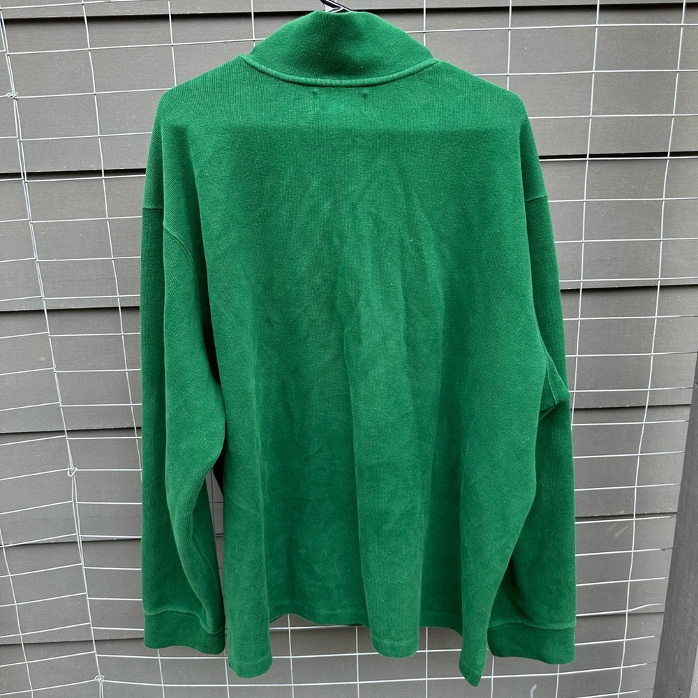 Ralph Lauren Polo Green Cotton Pullover - Picture 3 of 6